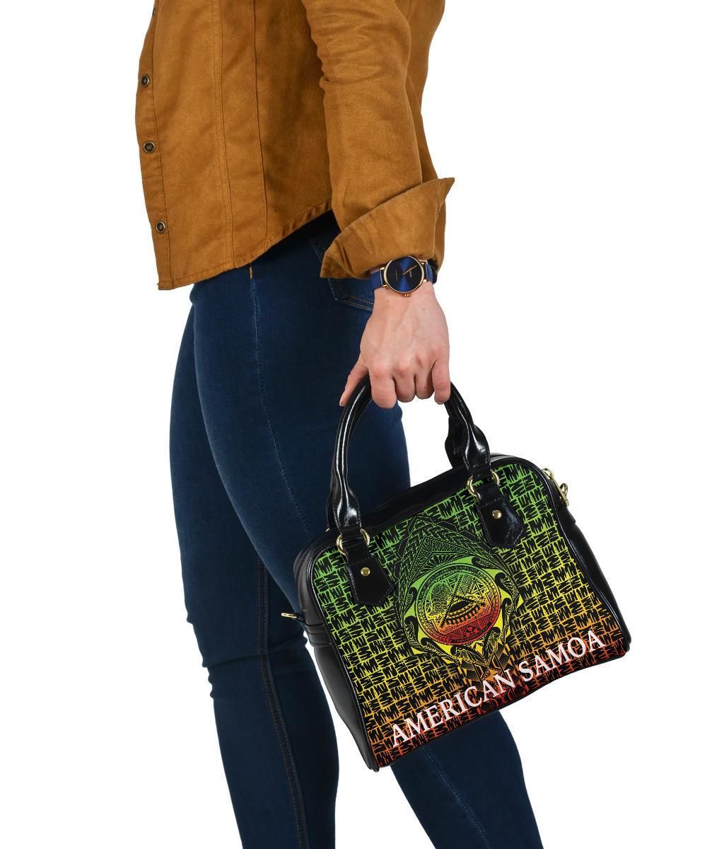 American Samoa Shoulder Handbag - As Seal Rocket Style (Reggae)