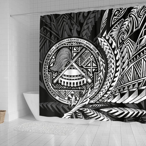 American Samoa Shower Curtain - Wings Style