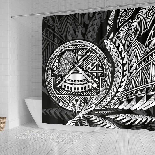 American Samoa Shower Curtain - Wings Style
