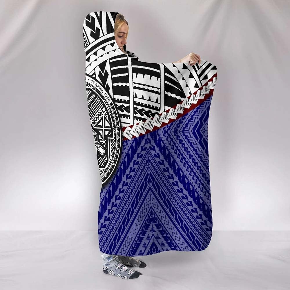 American Samoa Special Hooded Blanket