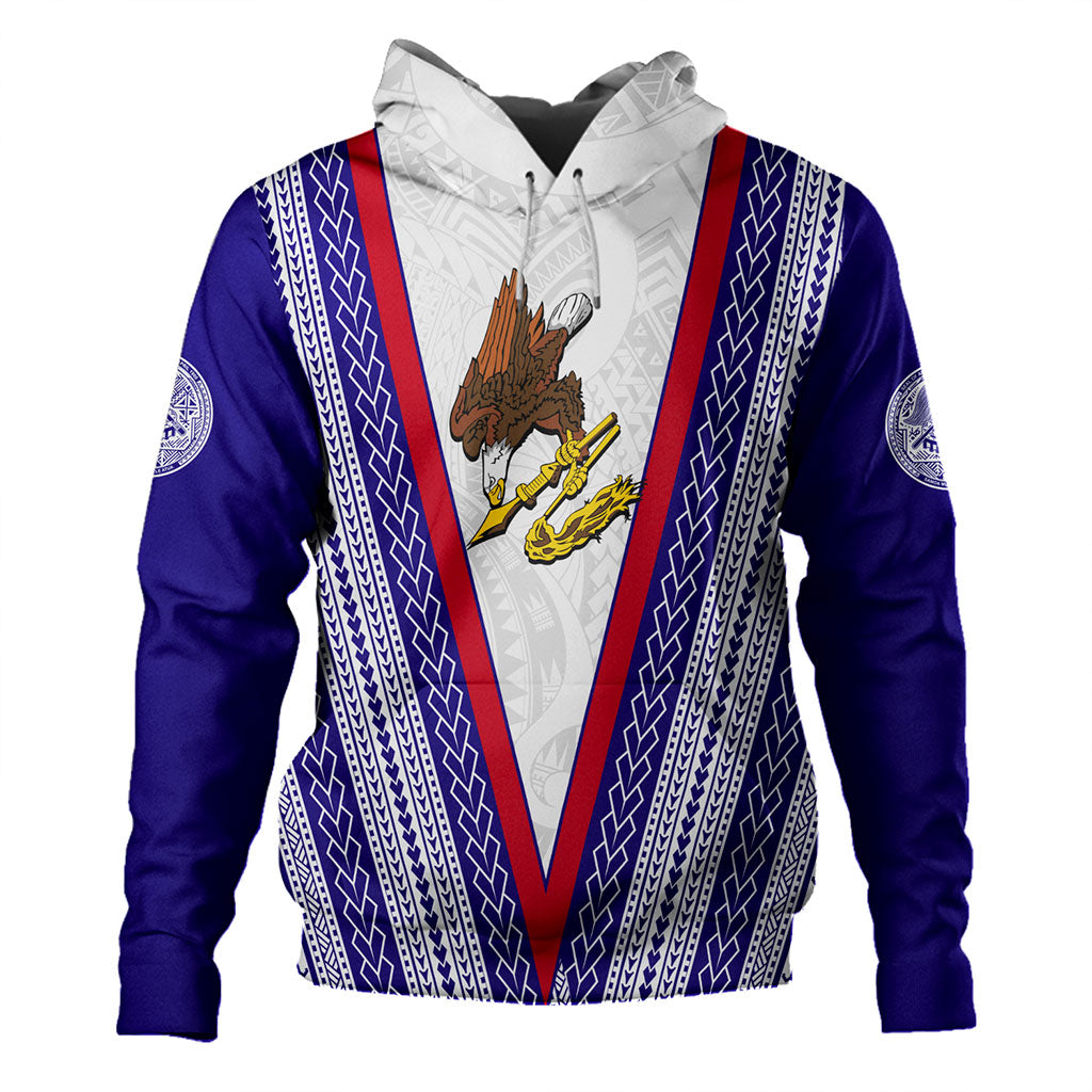 American Samoa Hoodie Polynesian Tribal Flag