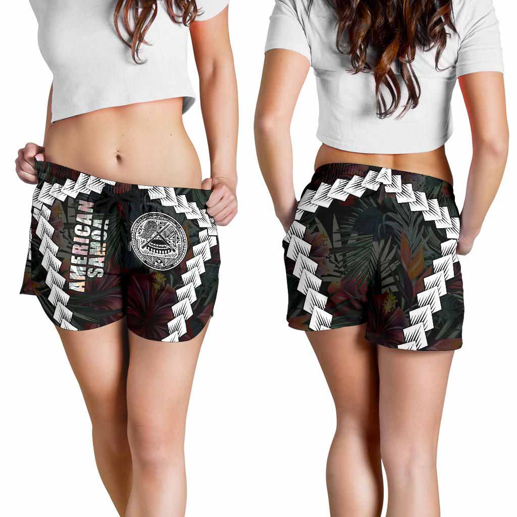 American Samoa Women Shorts - Chain Polynesian