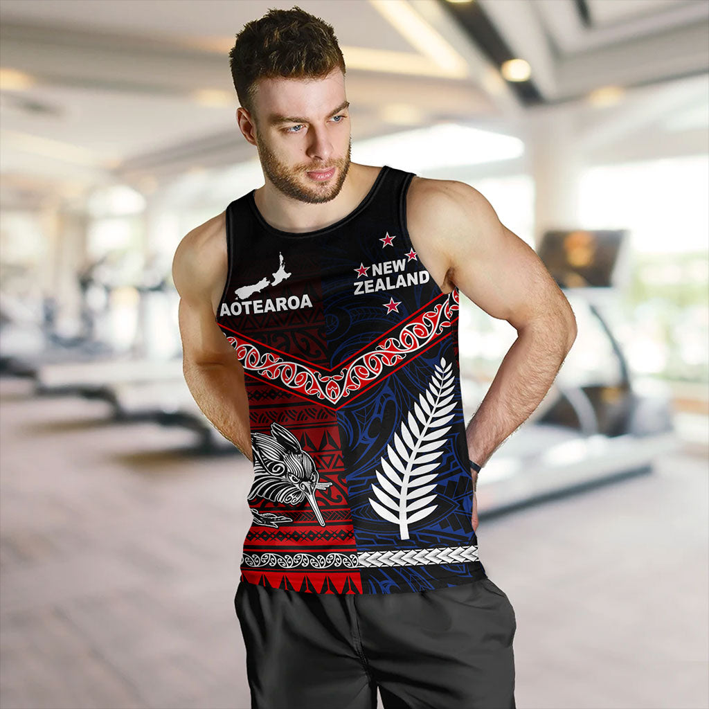 New Zealand Tank Top Waitangi Aotearoa Tribal National Together