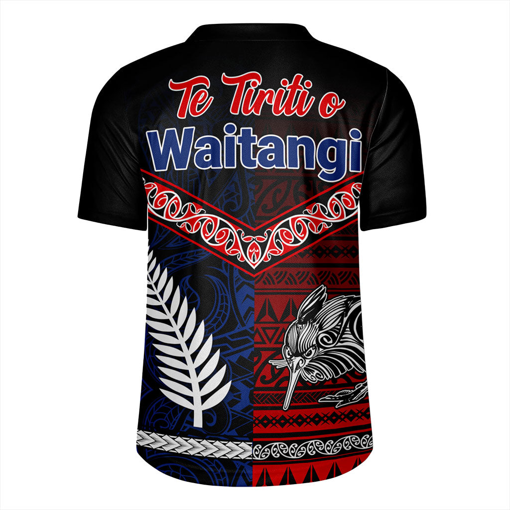 New Zealand Rugby Jersey Waitangi Aotearoa Tribal National Together