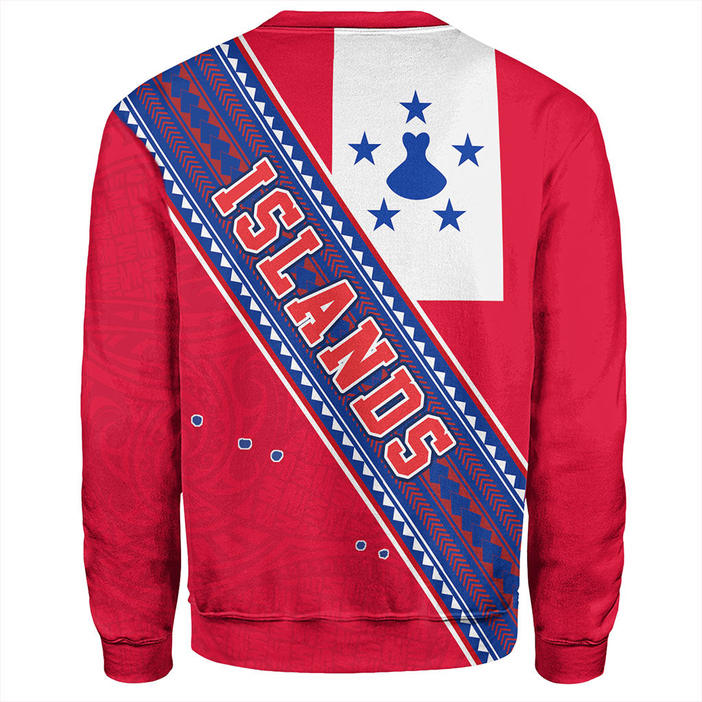 Austral Islands Sweatshirt Flag And Coat Of Arms