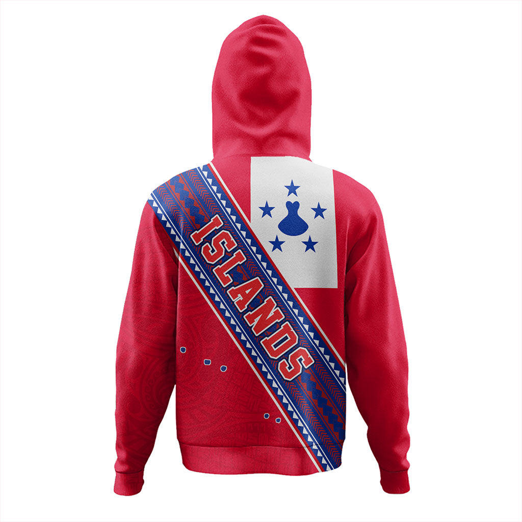 Austral Islands Hoodie Flag And Coat Of Arms