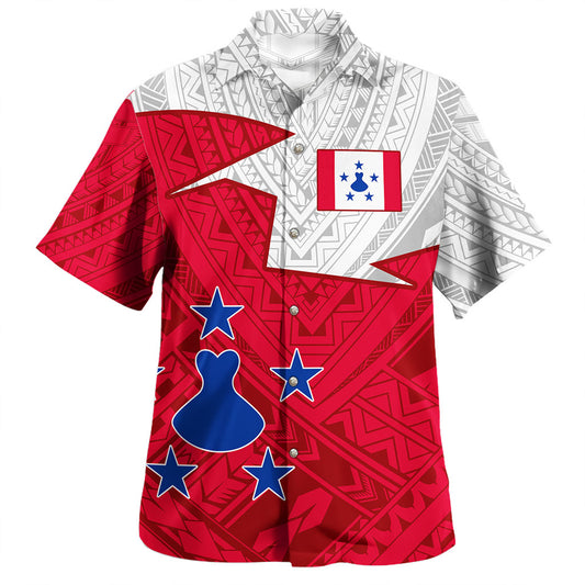 Marquesas Islands Hawaiian Shirt Polynesian Tattoo Flag And Coat Of Arms
