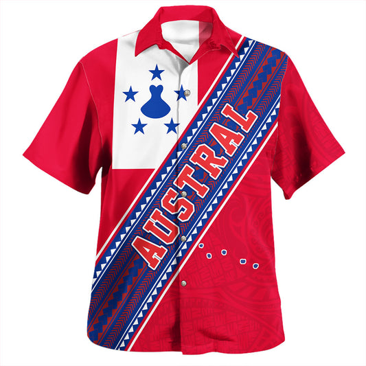 Marquesas Islands Hawaiian Shirt Flag And Coat Of Arms