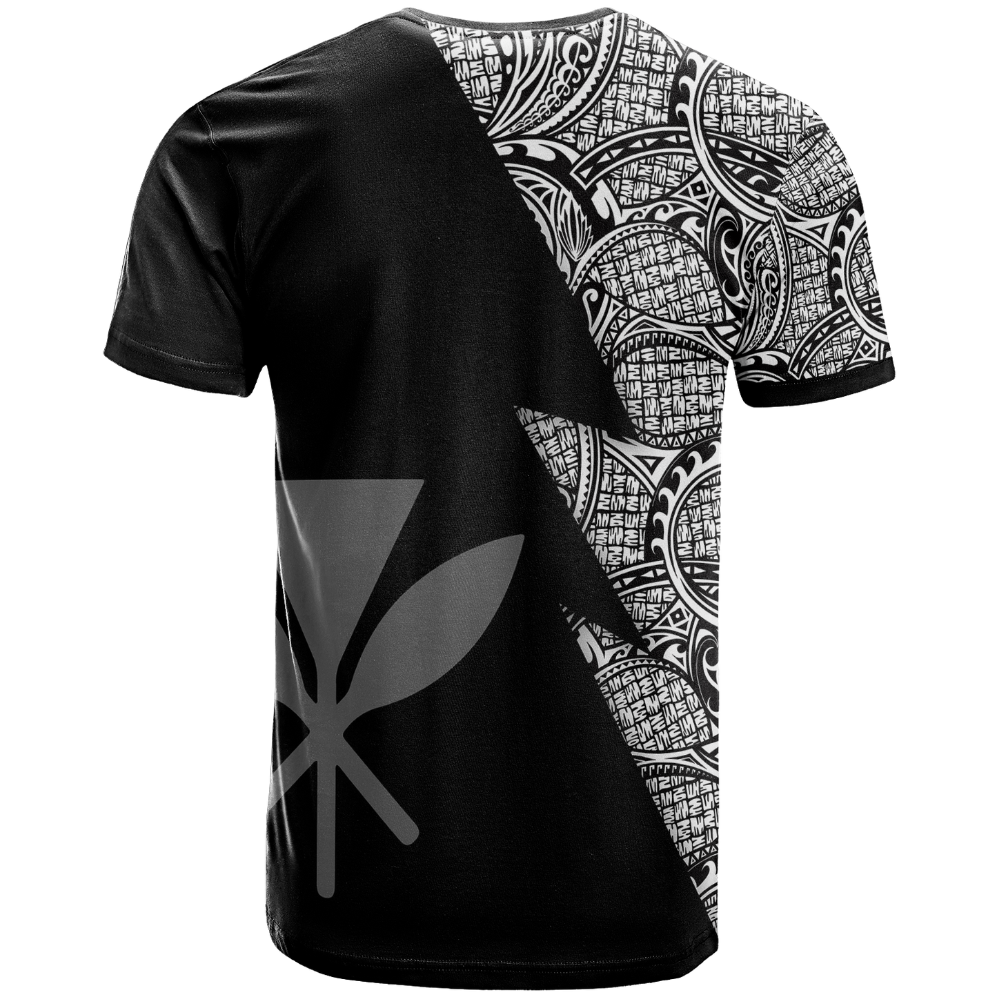 Hawaii All Over Custom Personalised T-Shirt - Kanaka Maoli Polynesian Pattern Flash