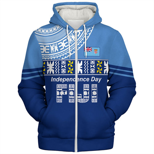 Fiji Sherpa Hoodie Bula Fijian Independence Day