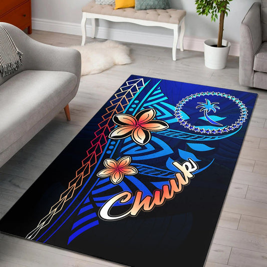 Chuuk Area Rug - Vintage Tribal Mountain