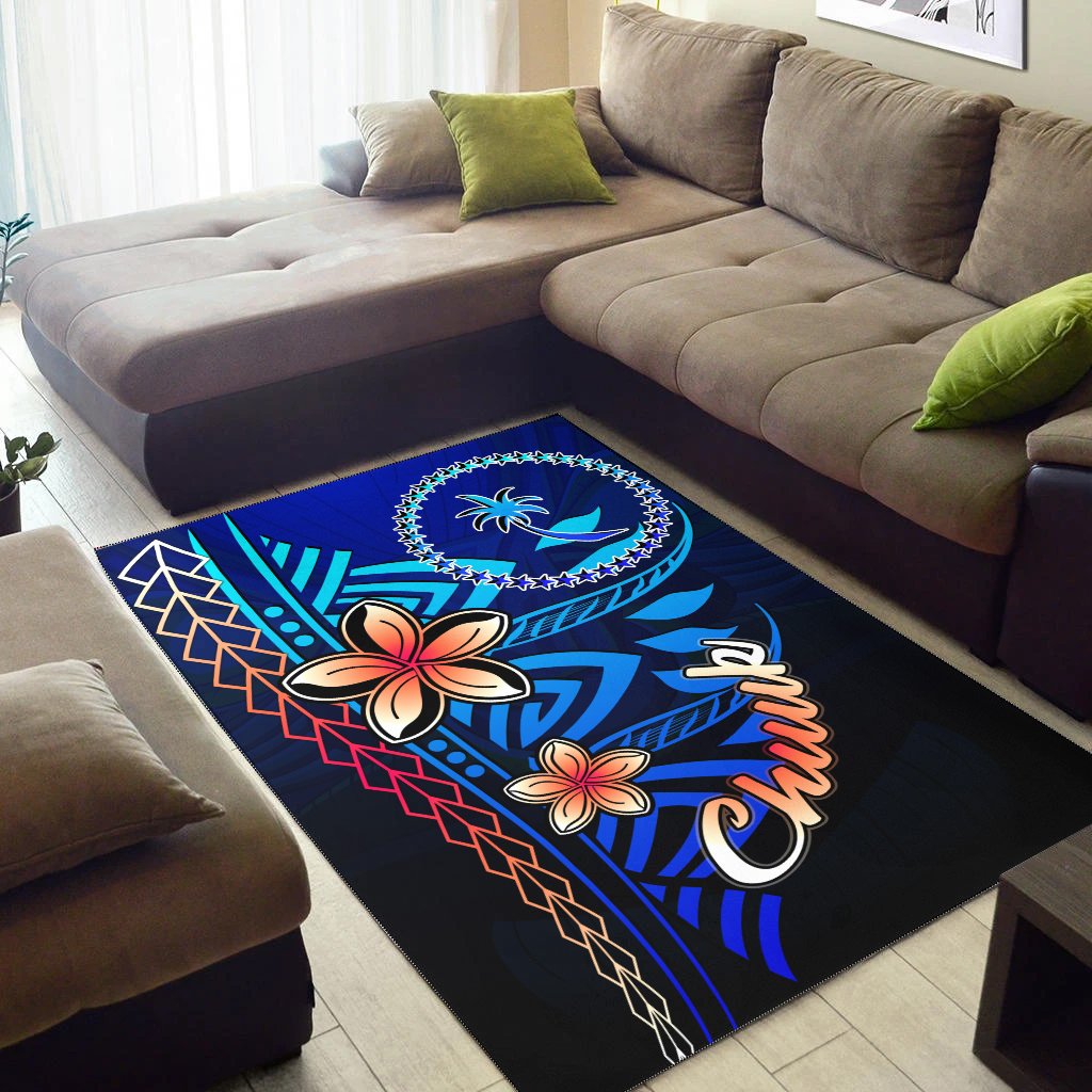 Chuuk Area Rug - Vintage Tribal Mountain