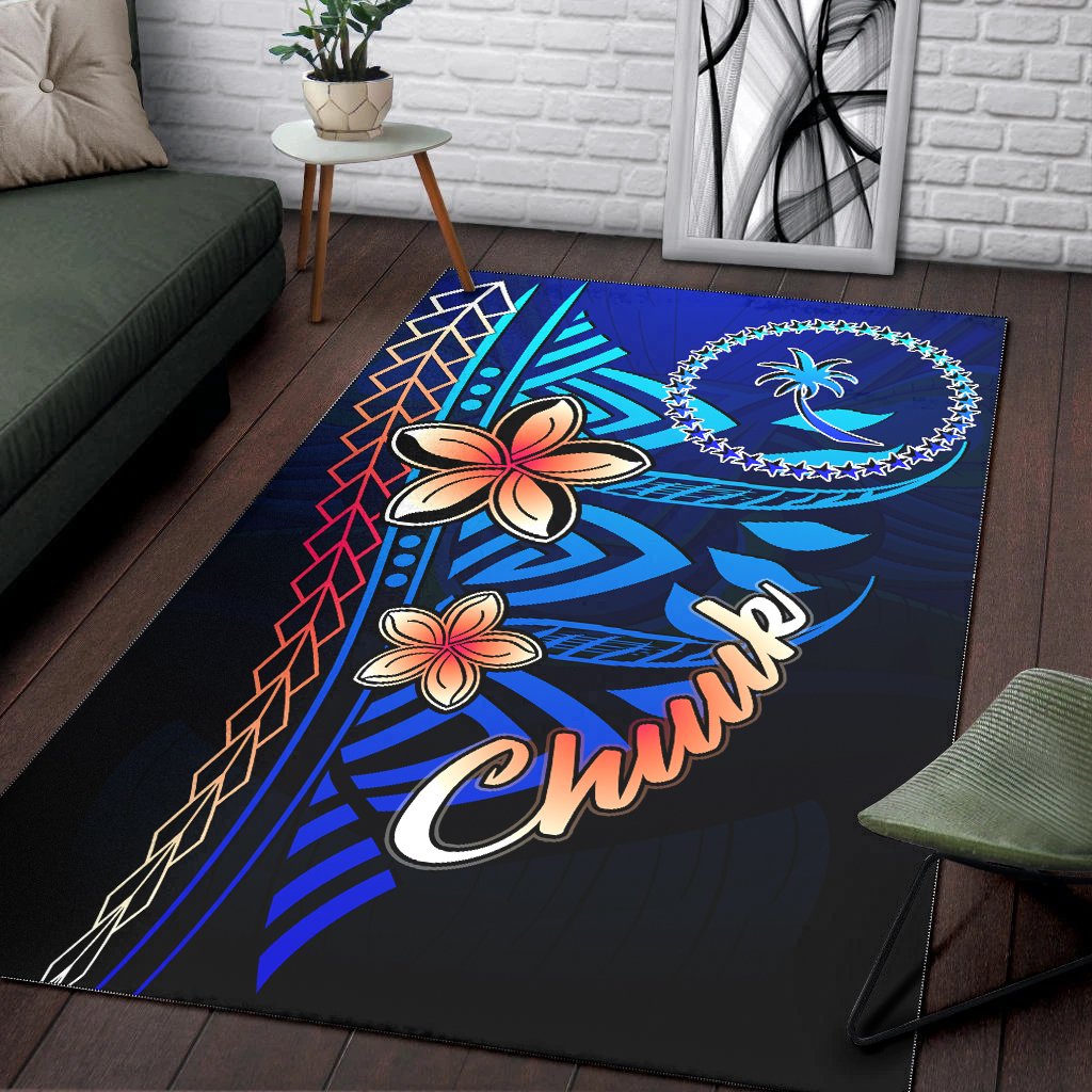 Chuuk Area Rug - Vintage Tribal Mountain
