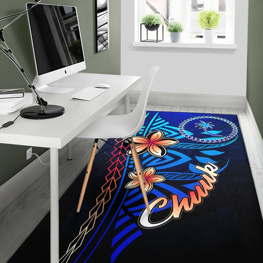 Chuuk Area Rug - Vintage Tribal Mountain