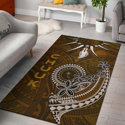 Chuuk Area Rugs - Polynesian Boar Tusk