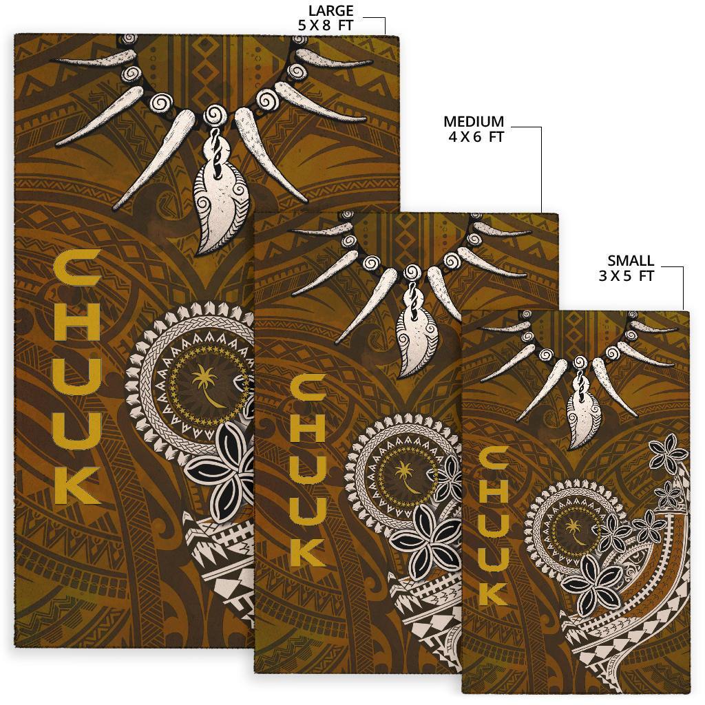 Chuuk Area Rugs - Polynesian Boar Tusk