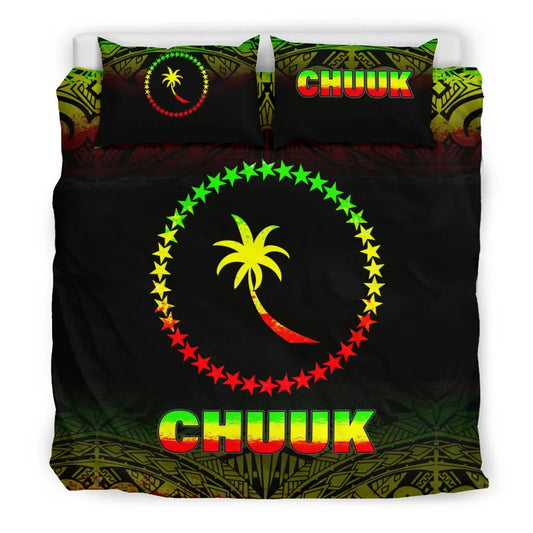 Chuuk Duvet Cover Set - Reggae Fog Style