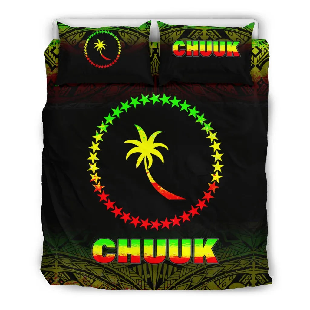 Chuuk Duvet Cover Set - Reggae Fog Style