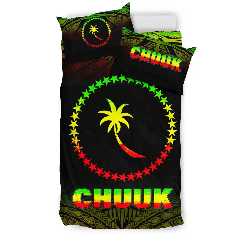 Chuuk Duvet Cover Set - Reggae Fog Style