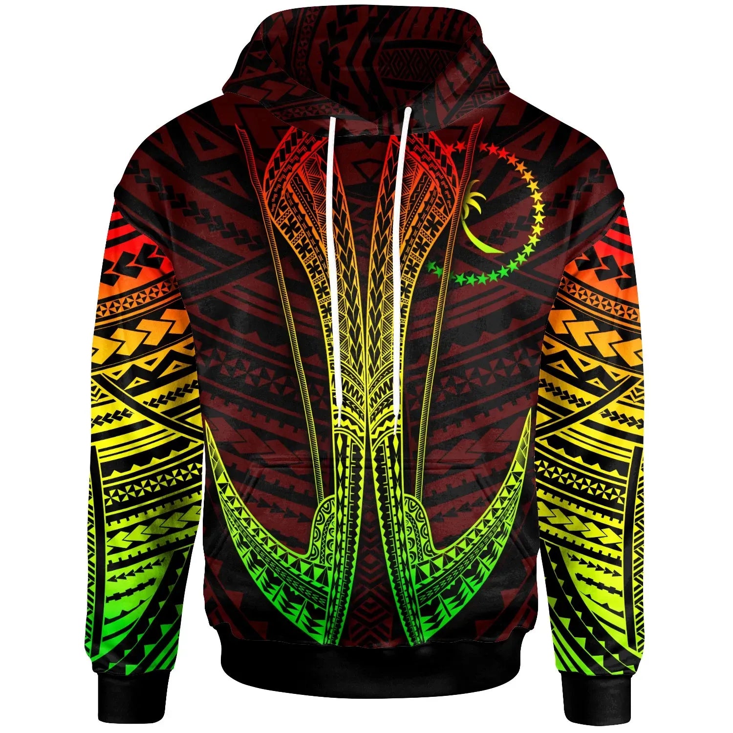 Chuuk - Custom Personalised Hoodie - Fish Hook