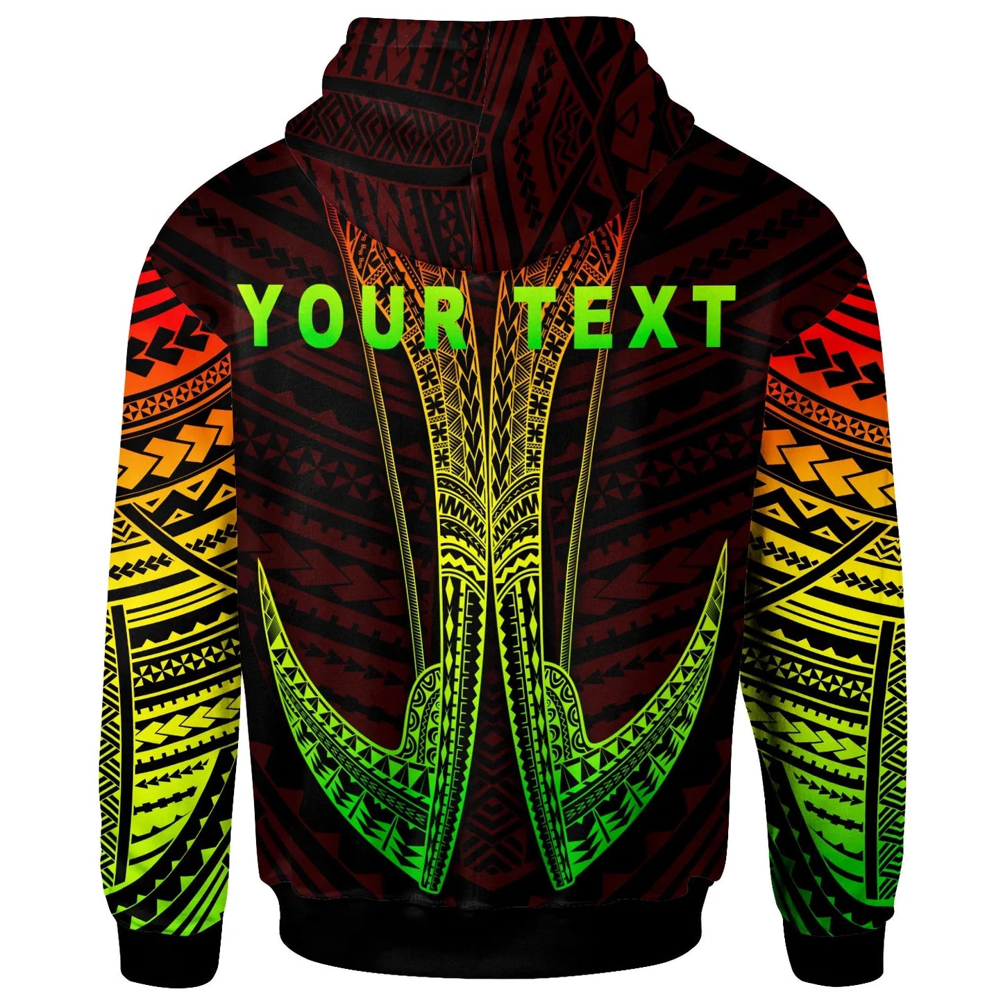 Chuuk - Custom Personalised Hoodie - Fish Hook