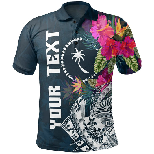 Chuuk Custom Personalised Polo Shirt - Summer Vibes
