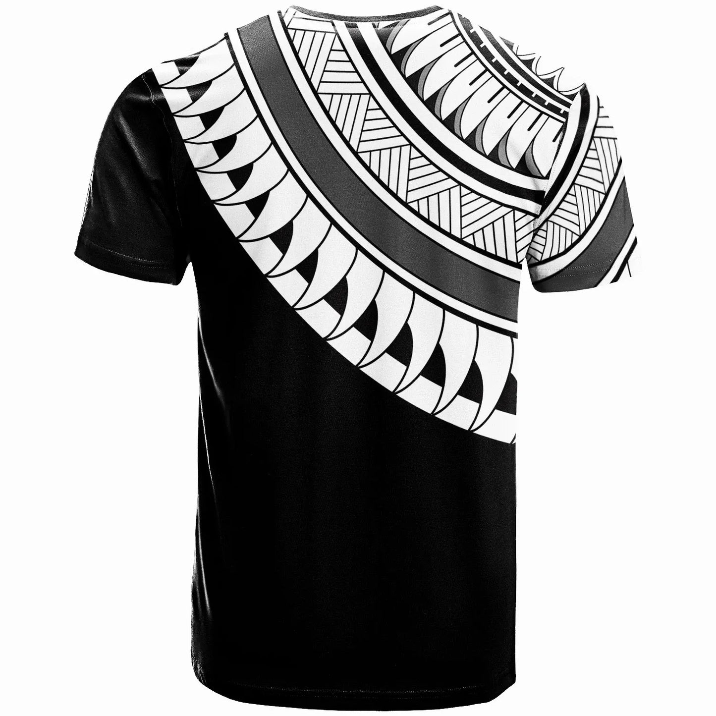 Chuuk Custom Personalised T-Shirt - Ginger Lei White Pattern