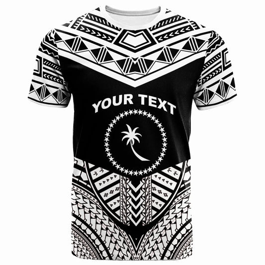 Chuuk Custom Personalised - T- Shirt - Tribal Pattern Cool Style White Color