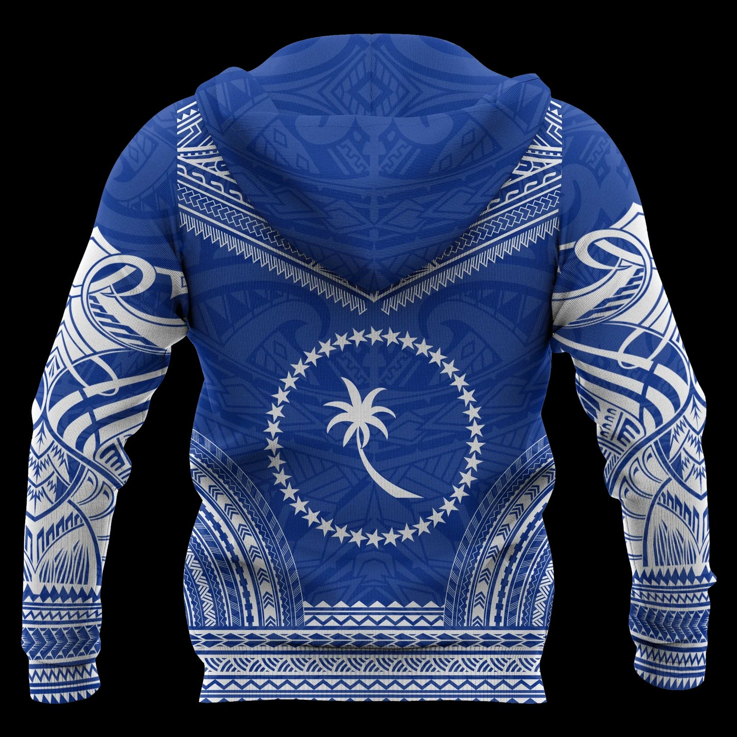 Chuuk Flag Polynesian Chief Hoodie