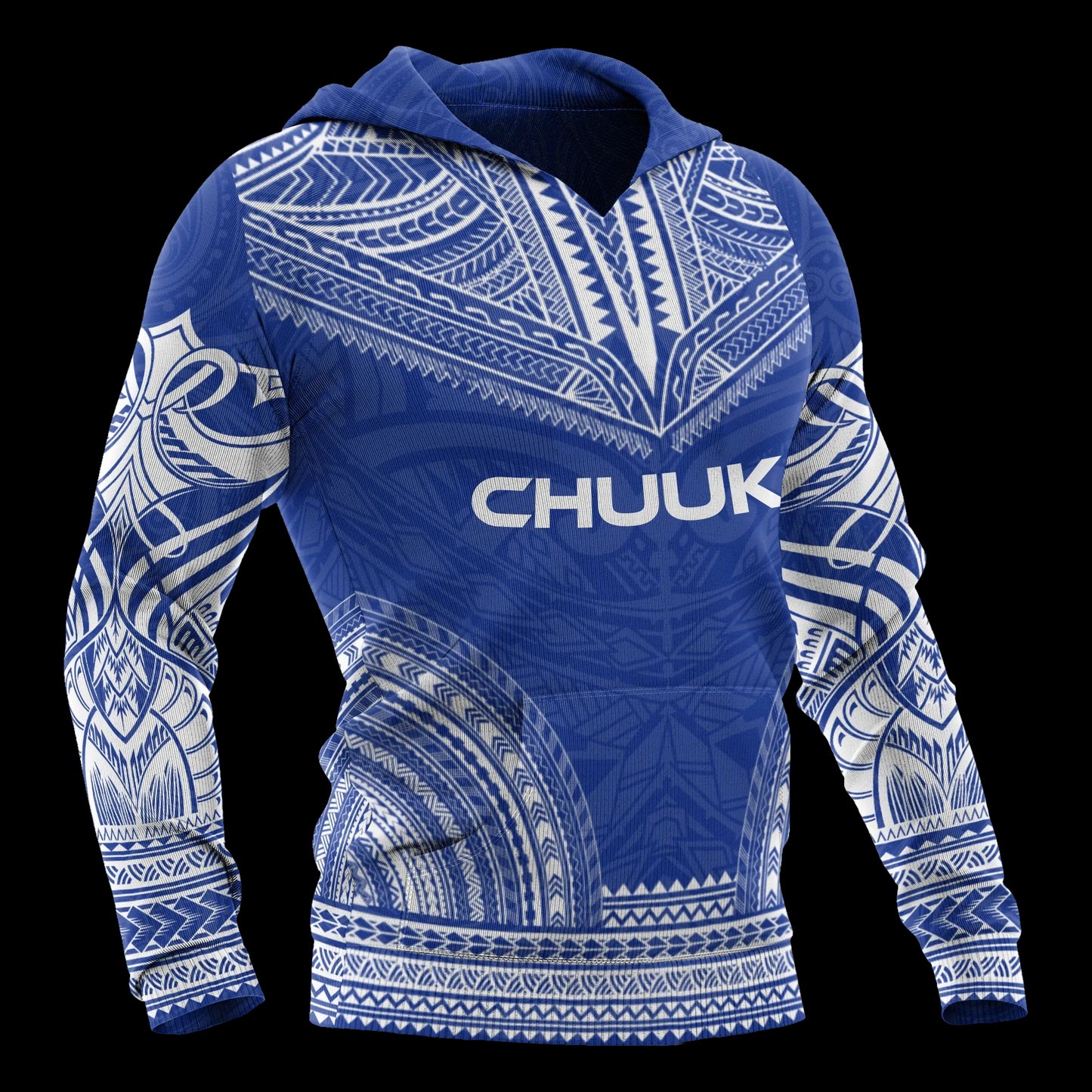 Chuuk Flag Polynesian Chief Hoodie