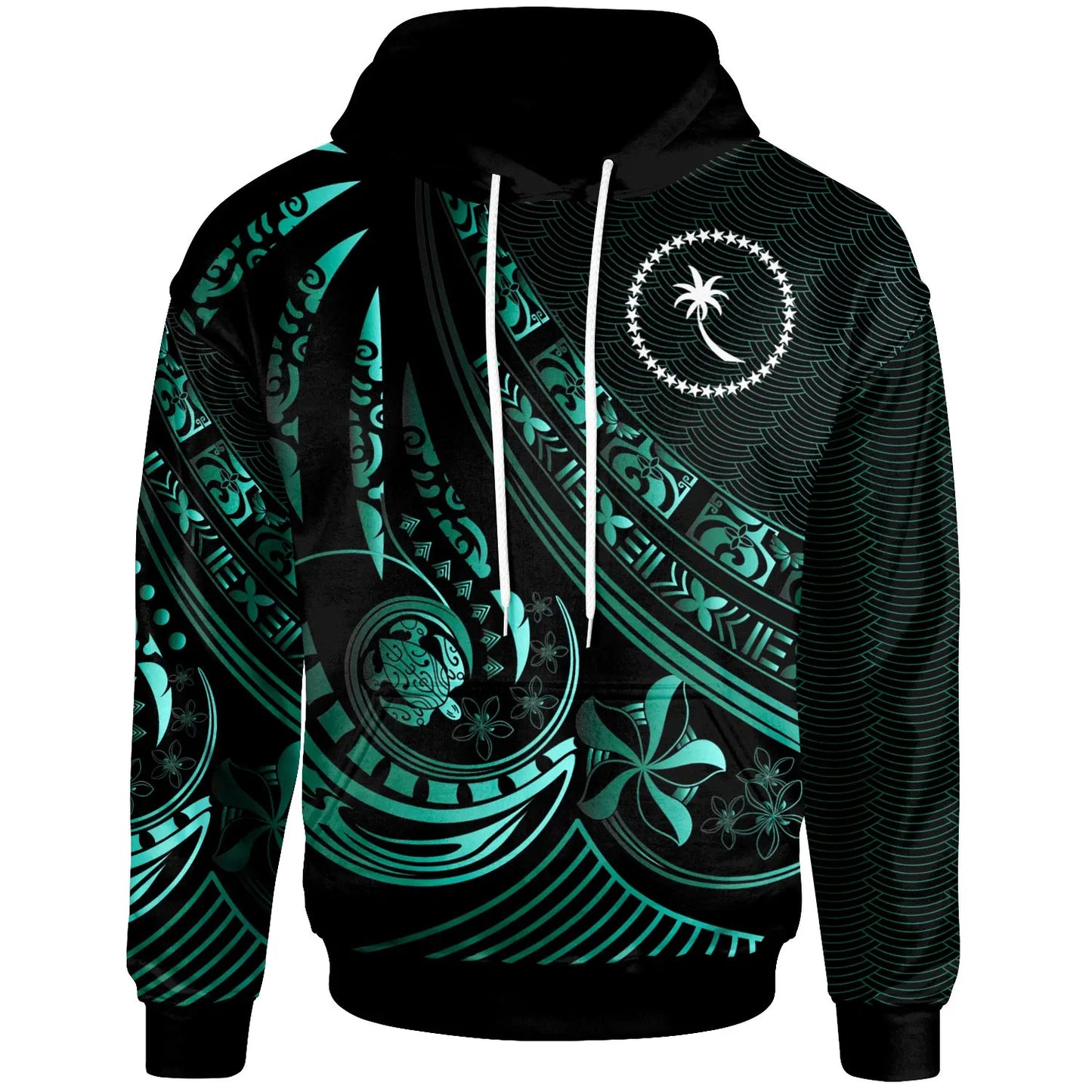Chuuk  Hoodie - The Flow Of The Ocean