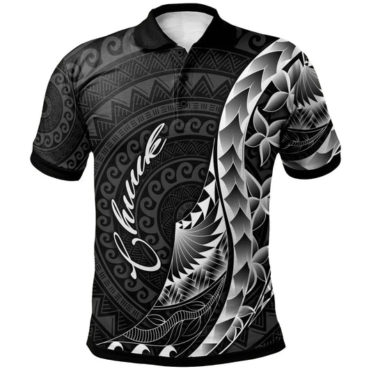 Chuuk Polo Shirt - Polynesian Pattern Style