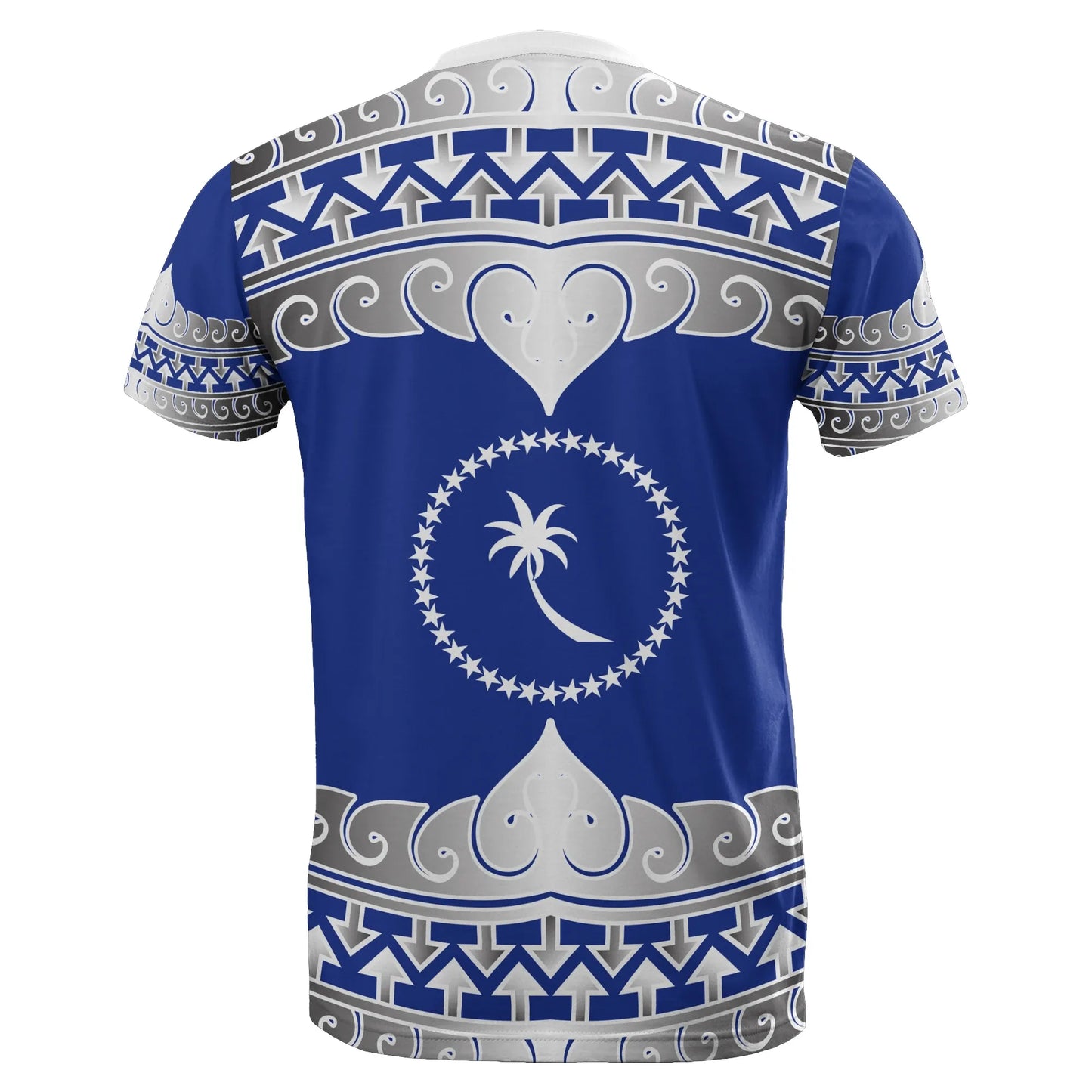 Hawaii Polynesia Custom Personalized T-Shirt - Hawaii Tribal Flower Red