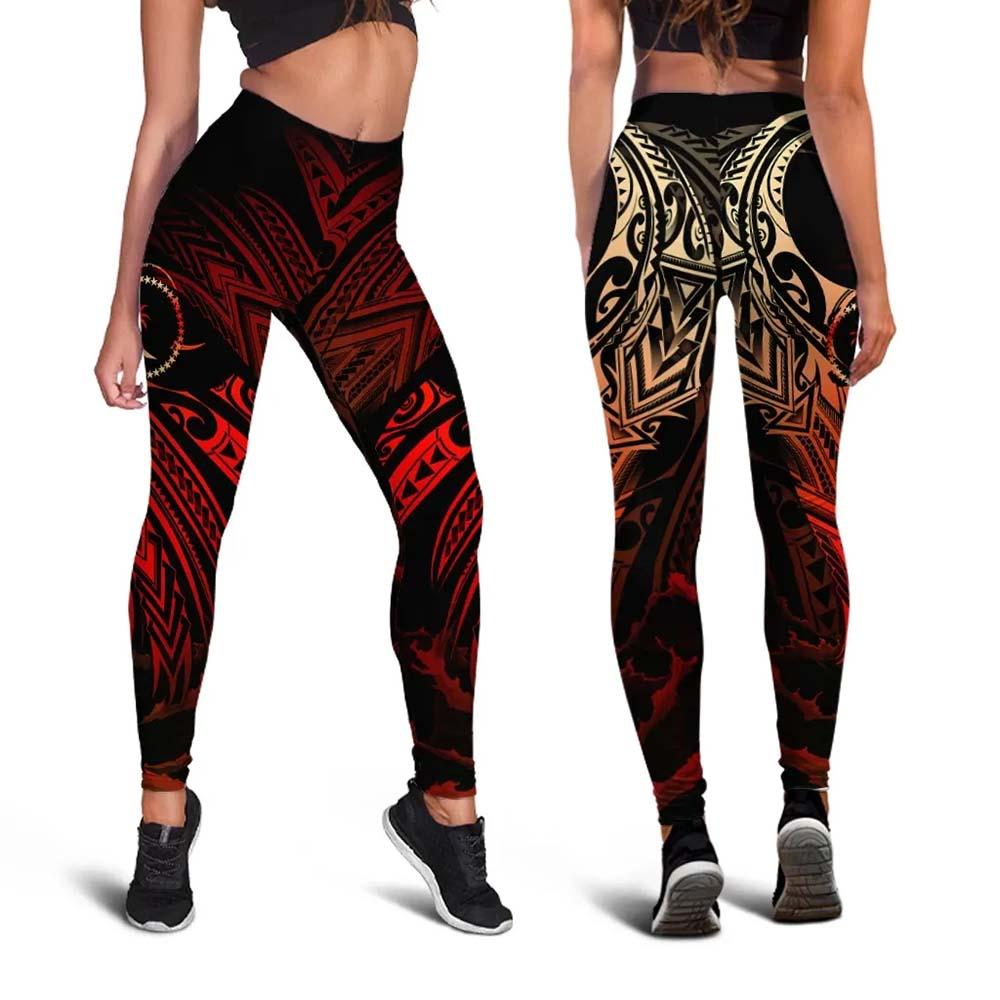 Chuuk Polynesian Legging - Legend Style