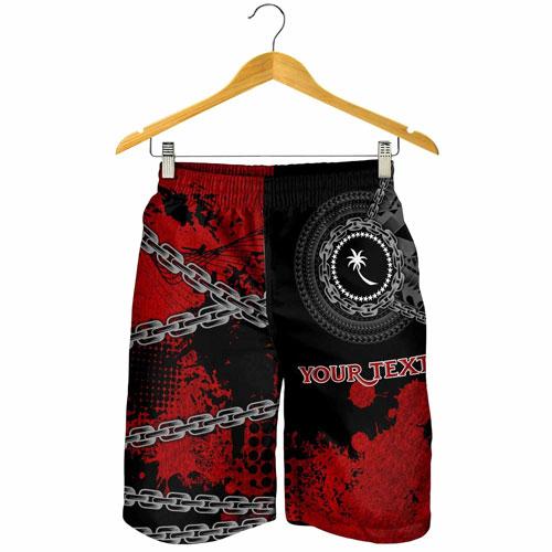 Chuuk Polynesian Personalised Men Shorts - Polynesian Chain Style