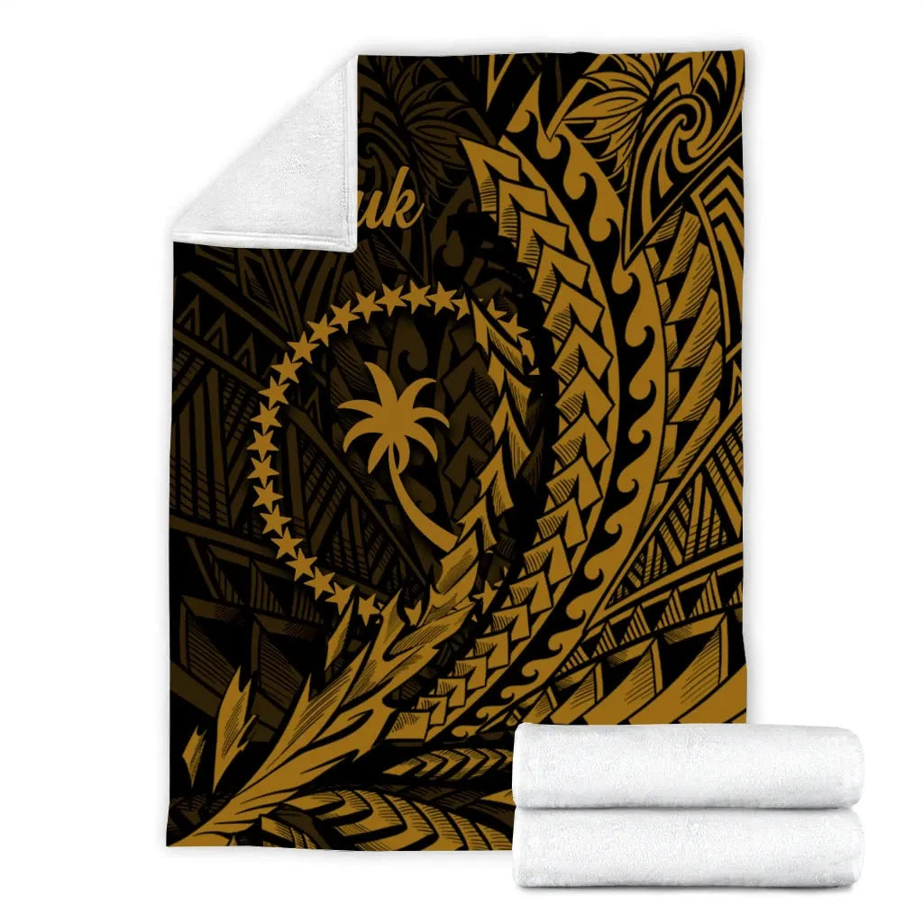 Chuuk Premium Blanket - Wings style