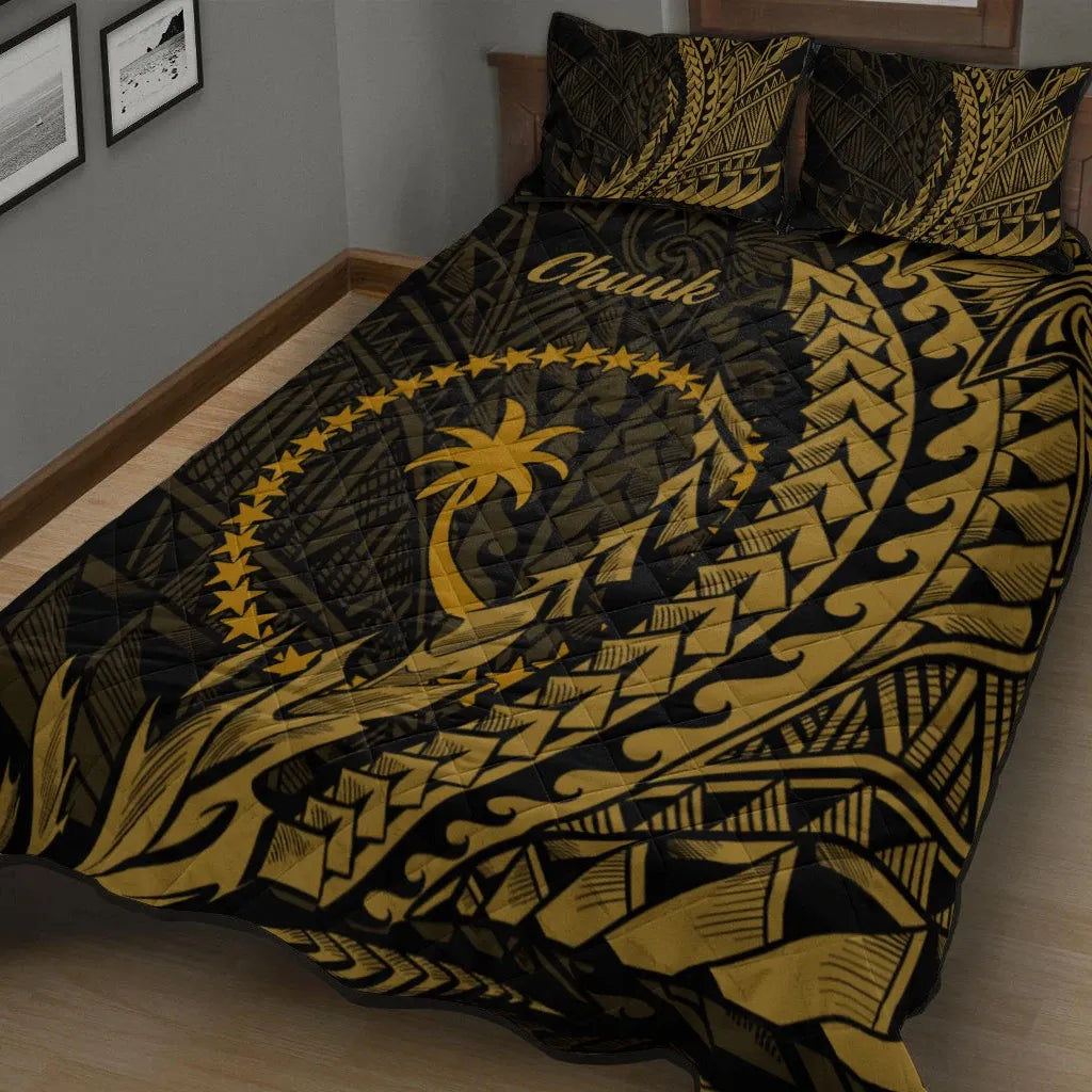 Chuuk Quilt Bed Set - Wings Style