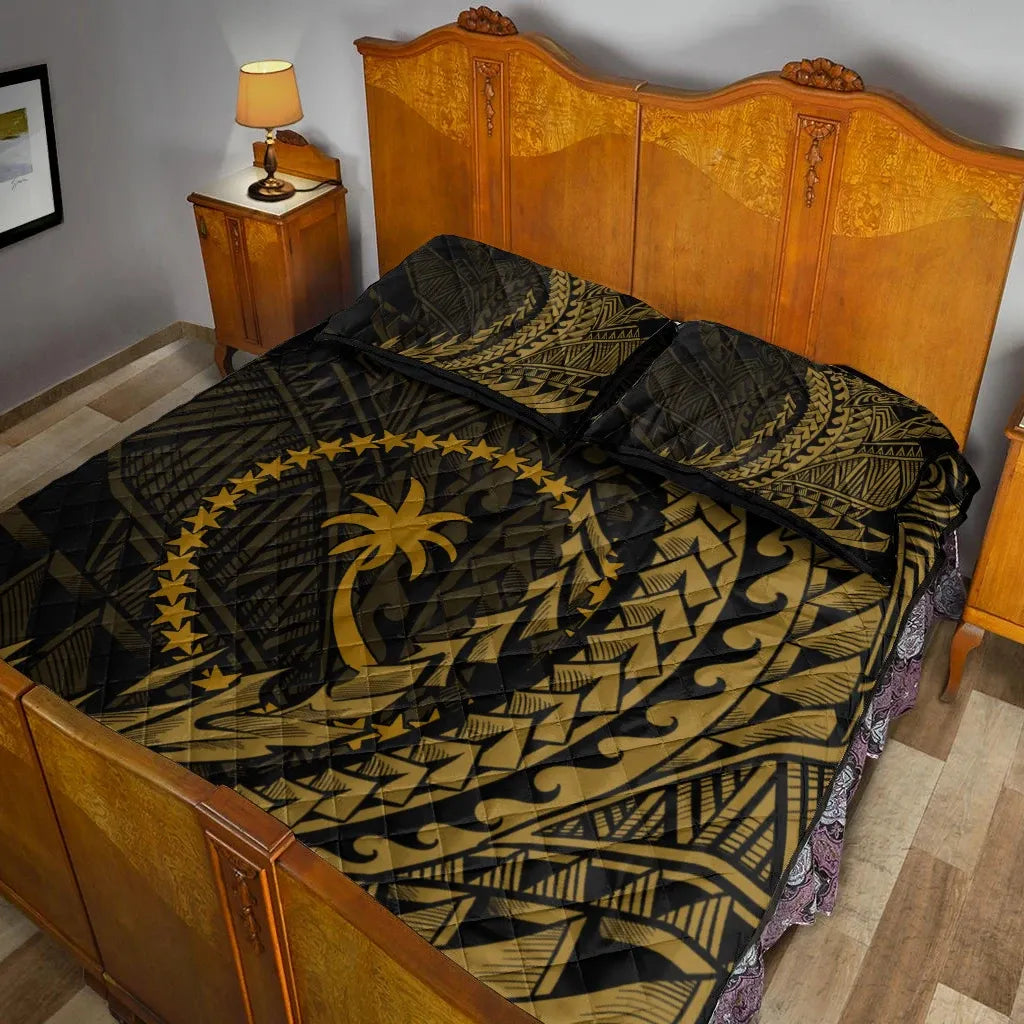 Chuuk Quilt Bed Set - Wings Style