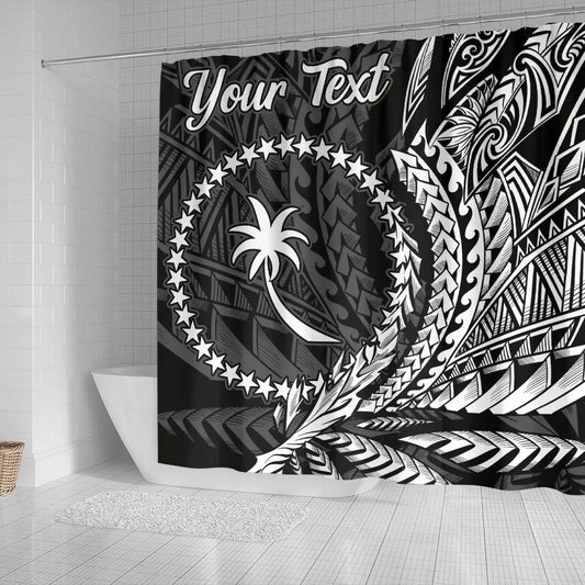 Chuuk State Shower Curtains - Custom Personalised Wings Style