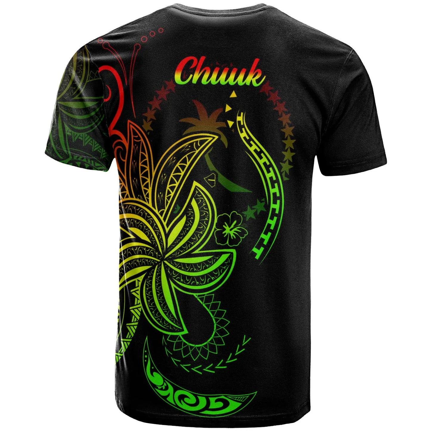 Chuuk State T-Shirt - Country Code With Seal