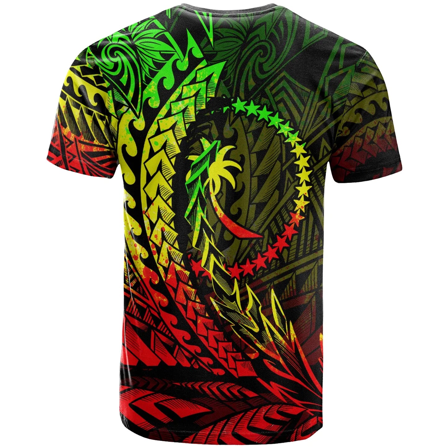 Chuuk State T-Shirt - Reggae Custom Personalised Wings Style