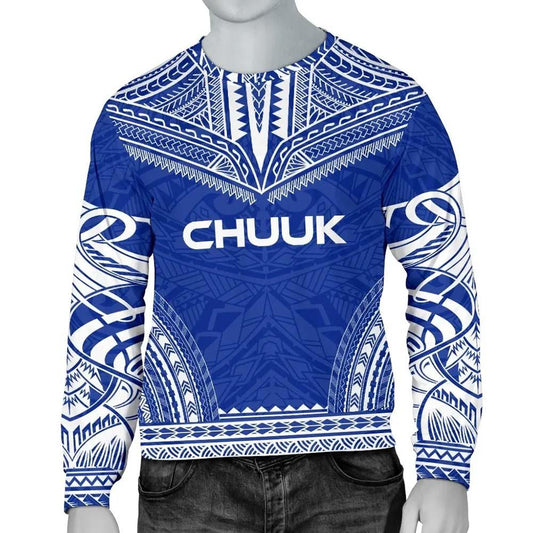 Chuuk Sweatshirt - Polynesian Chief Flag Version