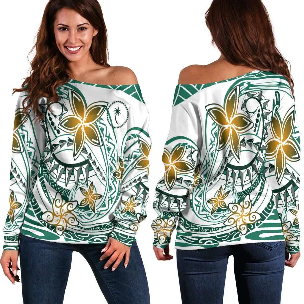 Chuuk Women Off Shoulder Sweaters - Spring Style
