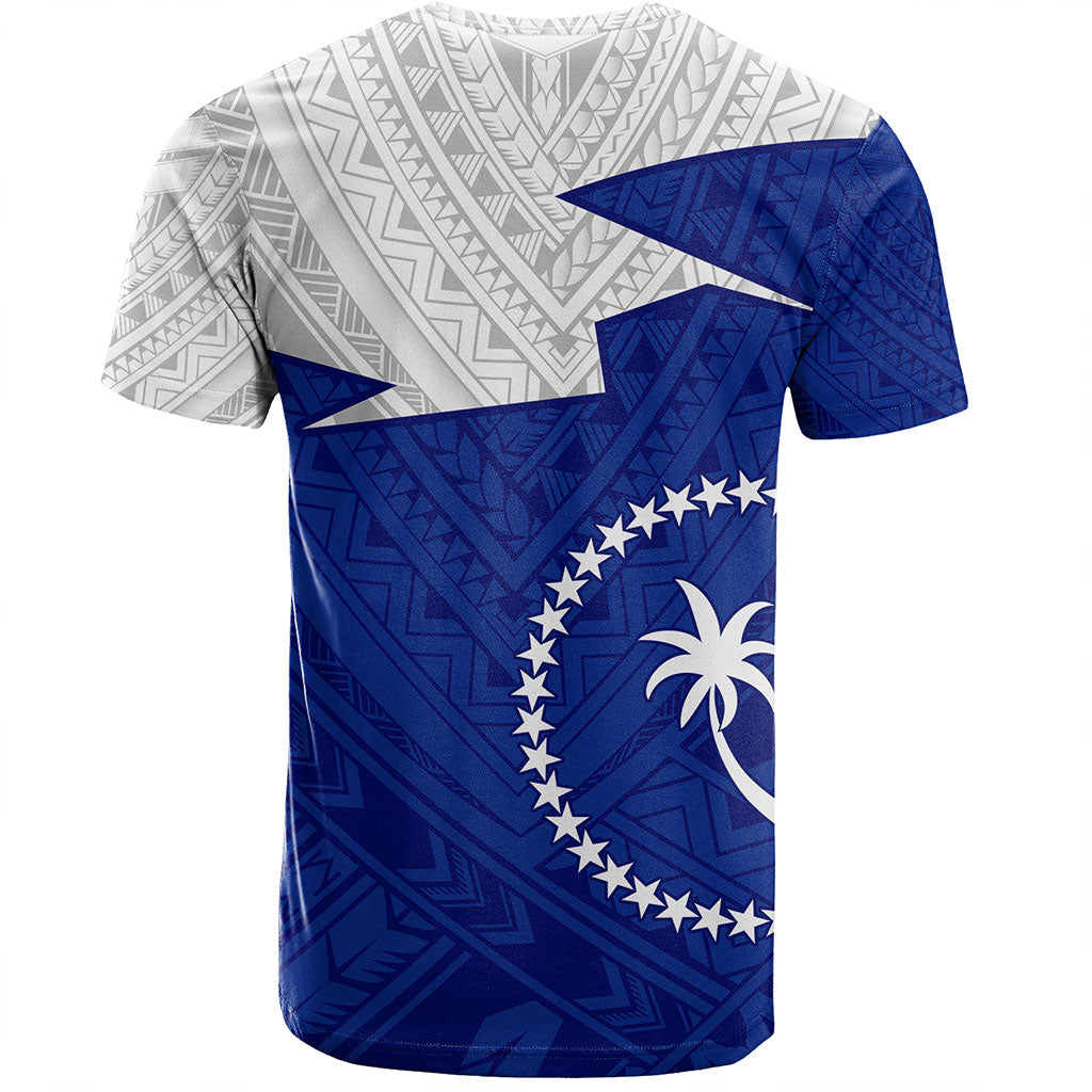 Chuuk State T-Shirt Polynesian Tattoo Flag And Coat Of Arms