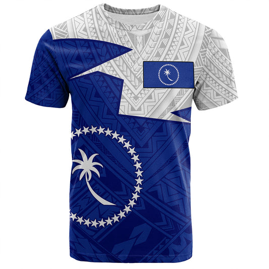Chuuk State T-Shirt Polynesian Tattoo Flag And Coat Of Arms