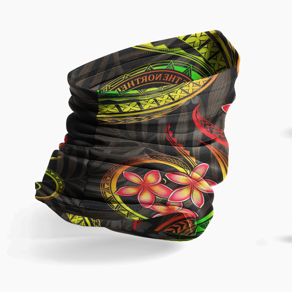 CNMI Neck Gaiter - Plumeria Reggae