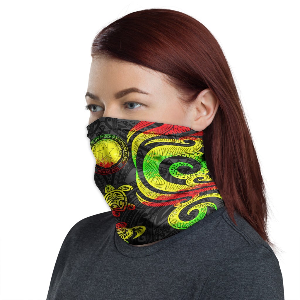 CNMI Neck Gaiter - Turtle Tentacle Reggae