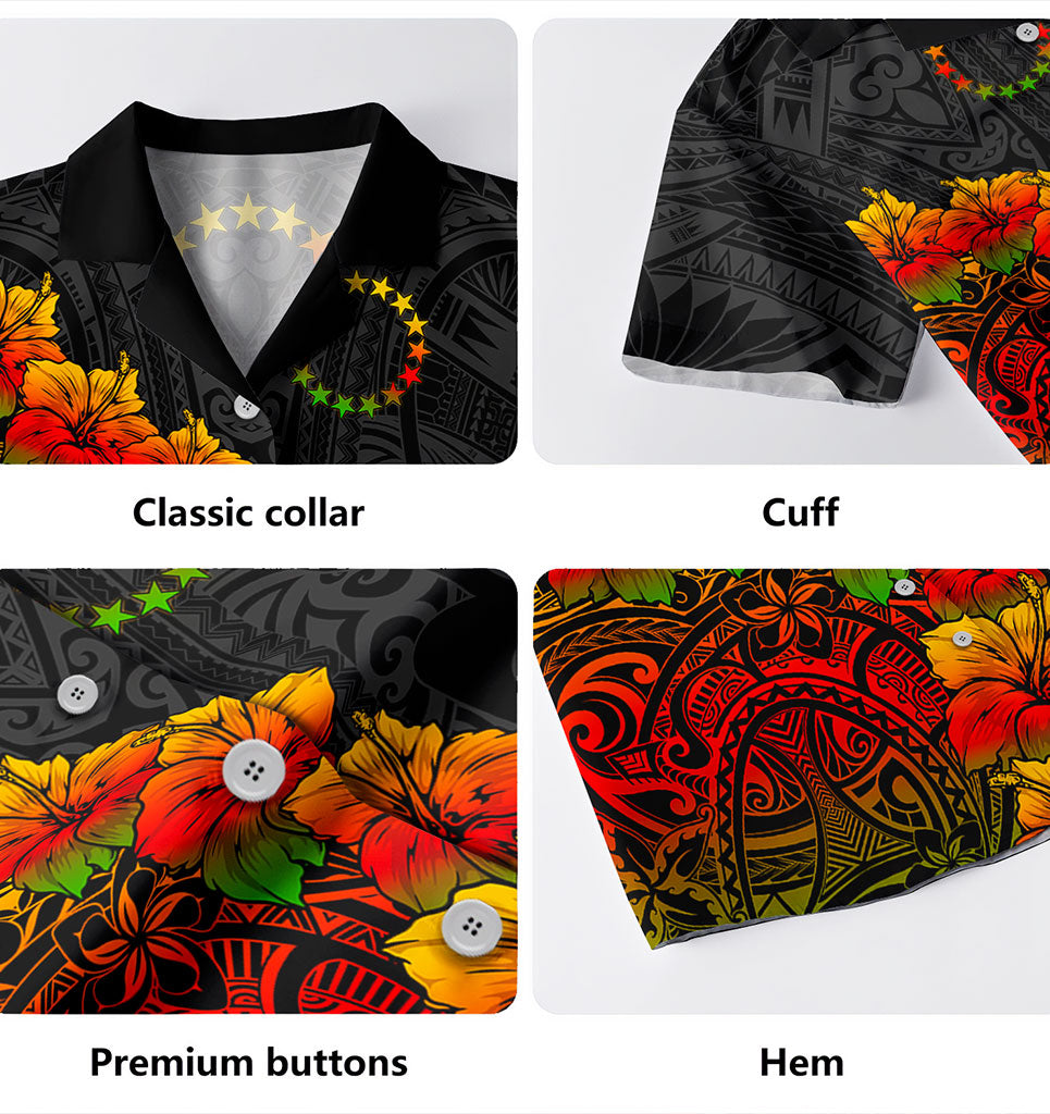 Cook Islands Hawaiian Shirt Style Tropical