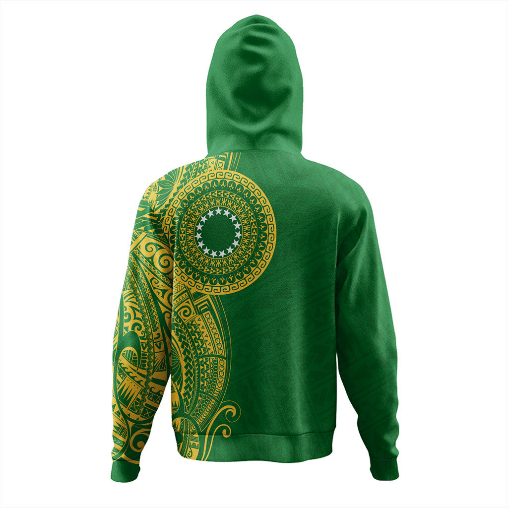 Cook Islands Hoodie Tribal Tattoo Circle