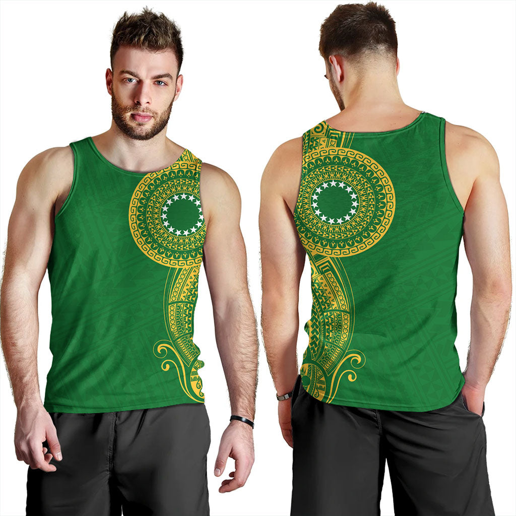 Cook Islands Tank Top Tribal Tattoo Circle